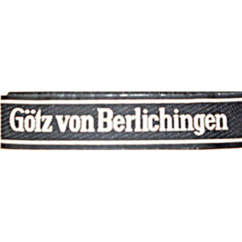 Gotz Von Berlichingen Cuff Title