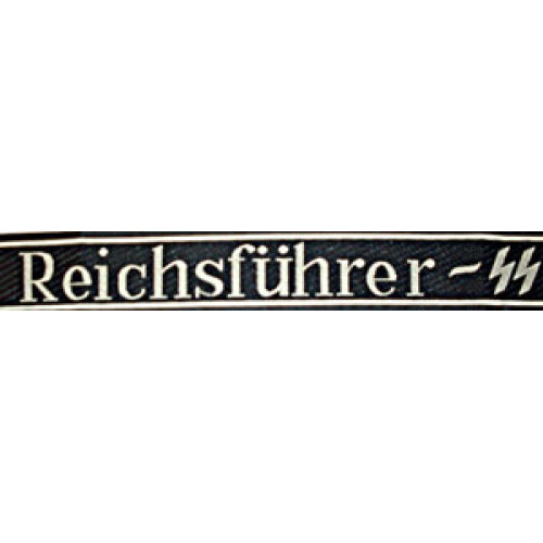 Reichsfuhrer SS Cuff title