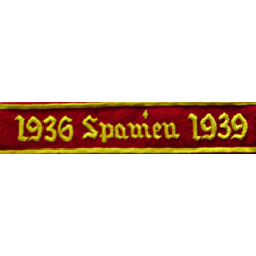 1936 Spain 1939 Cuff Title