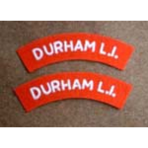 Durham Light Infantry Shoulder Title