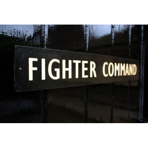 WW2 British "Fighter Command" door sign