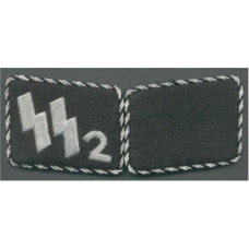 SS Germania pre-war collar tabs