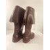18th Century Square Toe Boots - brown