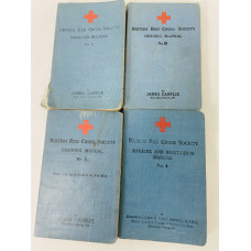 MILITARY PROP HIRE - Red Cross medical books for hire