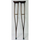 MILITARY PROP HIRE - Wooden crutches 1 x pair