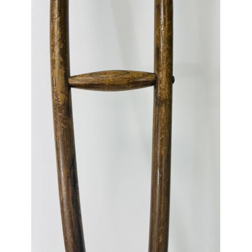 MILITARY PROP HIRE - Wooden crutches 1 x pair