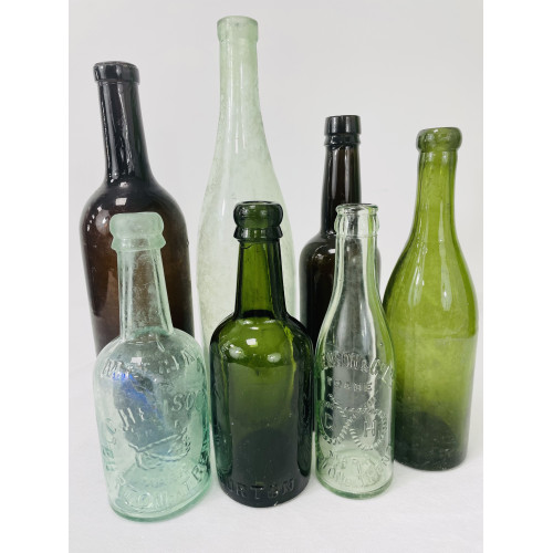 MILITARY PROP HIRE - GLASS BEER AND WINE BOTTLE