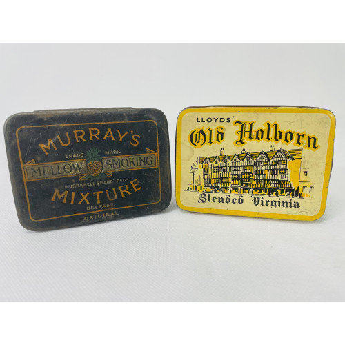 MILITARY PROP HIRE - Vintage Tobacco tins
