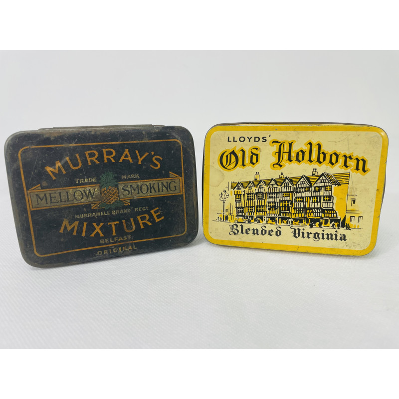 MILITARY PROP HIRE - Vintage Tobacco tins
