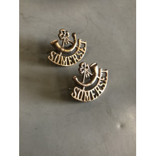 Somerset shoulder titles WW1 