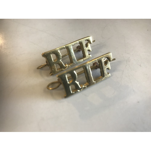 Royal Irish Fusilliers shoulder titles WW1 