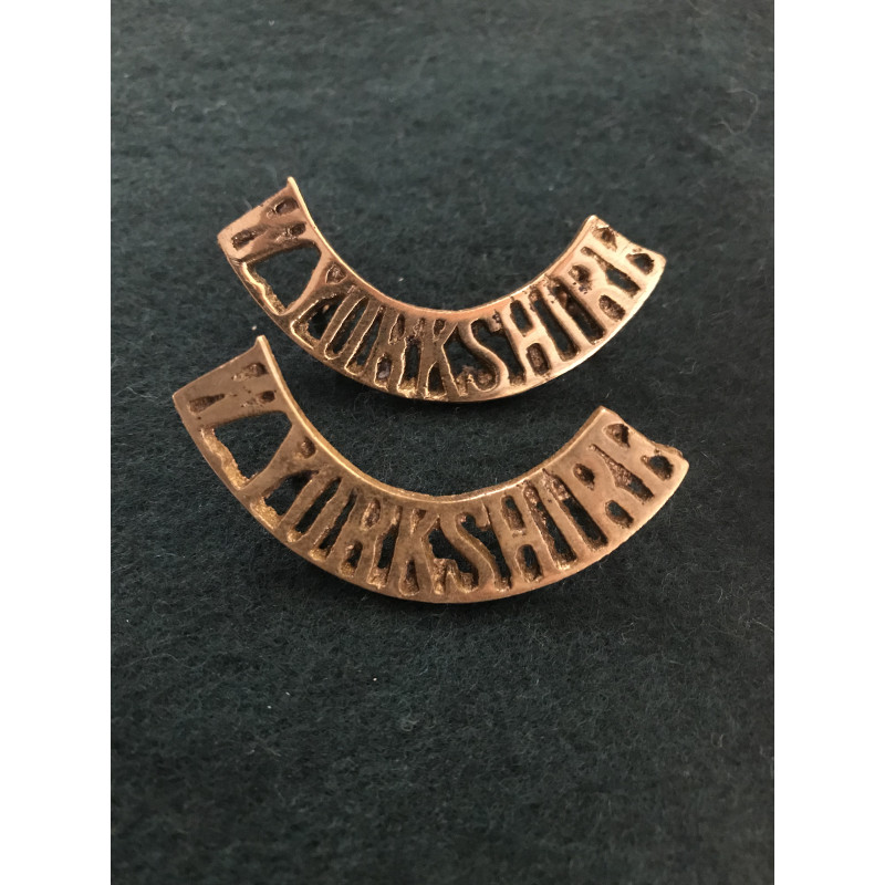 West Yorkshire shoulder titles - REPRO