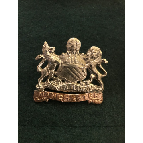 Manchester regiment cap badge WW1 