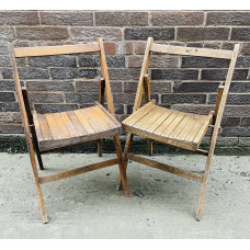 MILITARY PROP HIRE - WW1 WW2 British wooden folding  chair