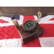 MILITARY PROP HIRE - WW2 British officers thumb compass
