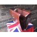 MILITARY PROP HIRE - Vintage leather brief case