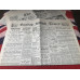 MILITARY PROP HIRE -  WW2 newspapers - Sunday Times 6th April 1945