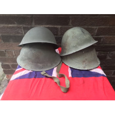 MILITARY PROP HIRE - WW2 British Army MK3 Turtle helmets