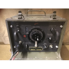 MILITARY PROP HIRE - WW2 radio wave finder with mike and headset