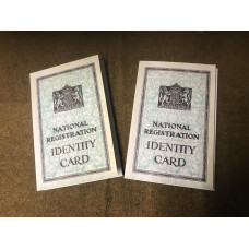 MILITARY PROP HIRE - British WW2 Identity card