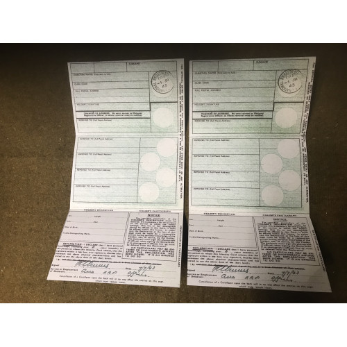 MILITARY PROP HIRE - British Red Cross Parcel labels