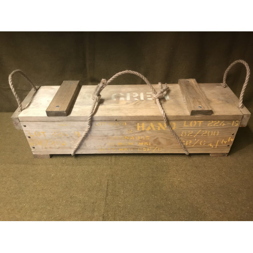 MILITARY PROP HIRE - WW2 British ammo crates