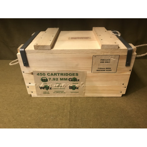 MILITARY PROP HIRE - WW2 British ammo crates