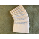 MILITARY PROP HIRE - British WW2 Telegram envelopes