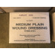 MILITARY PROP HIRE - Red Cross medical field dressing boxes