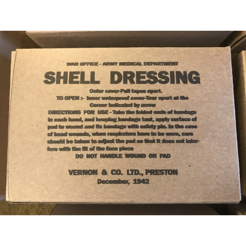 MILITARY PROP HIRE - Red Cross medical field dressing boxes