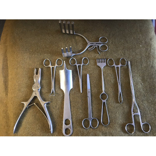 MILITARY PROP HIRE - Red Cross OPERATING THEATRE EQUIPMENT 