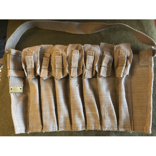 British Paratrooper Sten Magazine bandolier