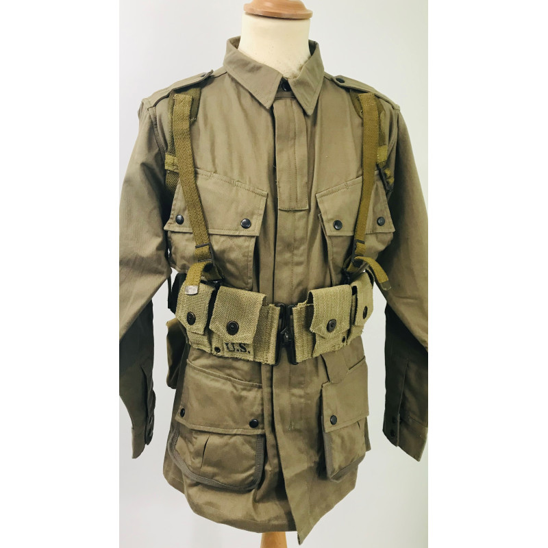 WW2 US equipment prop hire - Infantry Webbing Set