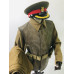WW2 British officer battle dress with leather Jerkin - for hire