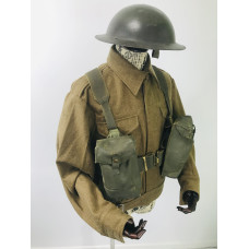 WW2 British Army equipment prop hire - p37 webbing