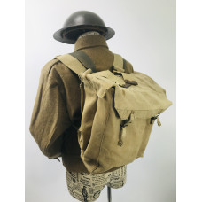 WW2 British Army equipment prop hire - back pack