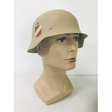  WW2 German  helmet hire - afrika korps