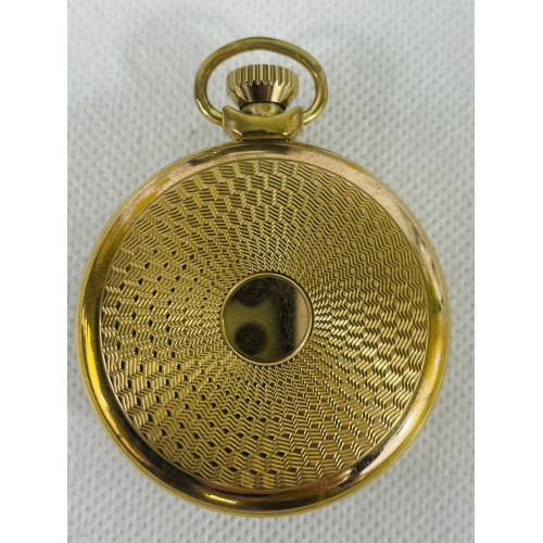 1951 Gold Plate Open Face Pocket Watch