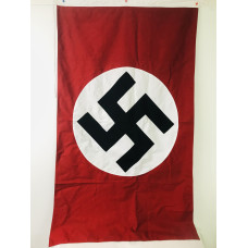 MILITARY PROP HIRE - Nazi Party wall banner flag 3 X 2