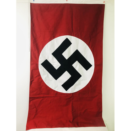 MILITARY PROP HIRE - Nazi Party wall banner flag 5 X 3