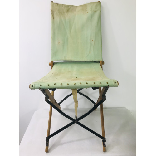 MILITARY PROP HIRE - WW1 WW2 British officers folding campaign chair