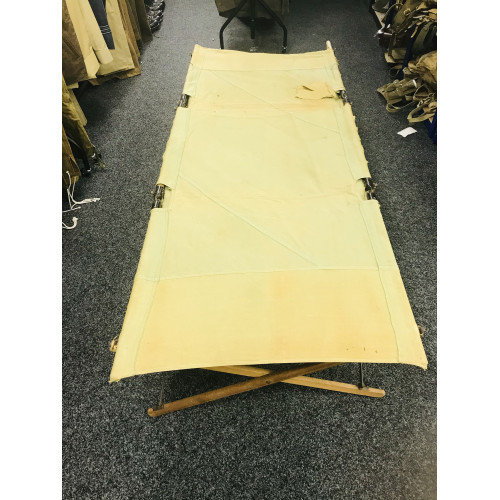 MILITARY PROP HIRE - WW1 WW2 British officers folding campaign BED