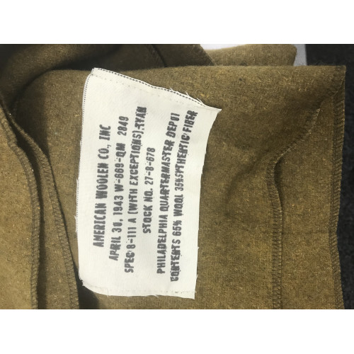 MILITARY PROP HIRE - Army blankets 