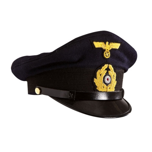 Kriegsmarine Grade Visor Officer - WW2 German Officers Cap