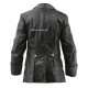 WW2 German Allgemeine SS officers M32 tunic in black leather
