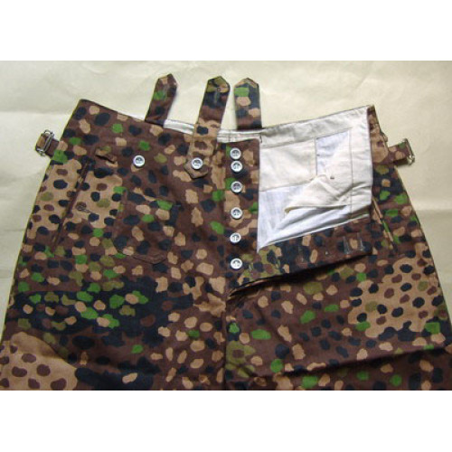 German M43 Waffen SS Pea/Dot Camouflage Trousers