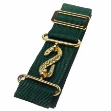Masonic Apron Belt - Green