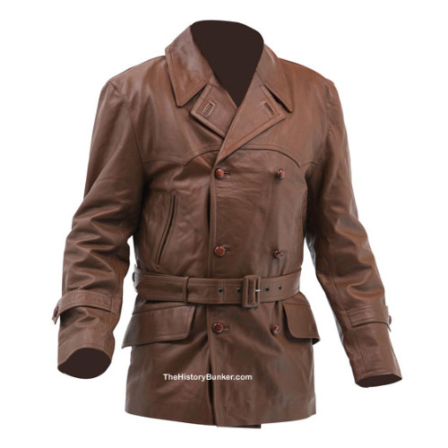 British 1920's Motor Racing Leather Jacket