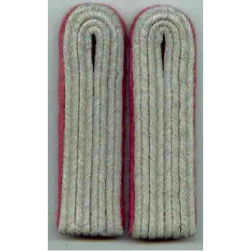 German Heer Army Shoulder Boards - Lieutenant - Captain Ranks - Panzer