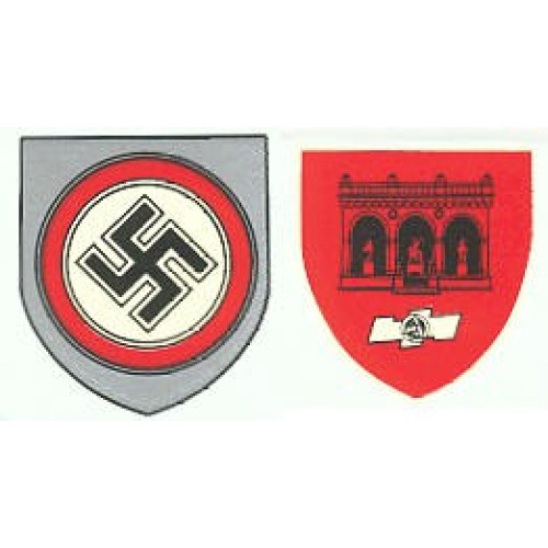 M35/M42 German Helmet Decal - SA Decal